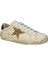 Kadın Goose Model Yıldız Detaylı Gülük %100 Deri Sneakers Ayakkabı 25NW00401 2