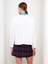 Bisiklet Yaka Düz Uzun Kollu Kadın Sweatshirt (W2) 4