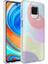 Xiaomi Redmi Note 9s Kılıf Airbag Kenarlı Renkli Desenli Silikon Sert Elegans Kapak 1
