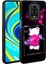 Xiaomi Redmi Note 9s Kılıf Parlayan Kabartmalı Ikonik Figürlü Şık Amas Silikon Kapak 1