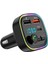 Araç Bluetooth Fm Transmitter Cihazı Rgb 2 USB 1 Pd Oto Çakmaklık Şarj Aleti Müzik Kiti 1