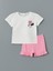 Yeni Sezon Minnie Mouse Baskili Kiz Bebek Sortlu Pijama Takimi - S5FL05Z1 1