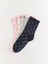 Puantiyeli Kız Çocuk Soket Çorap 5'li (W3) 2