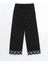 Yeni Sezon Beli Lastikli Cicekli Kiz Cocuk Pantolon - S57152Z4 2