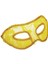 Sarı Dantel Tül Parti Maskesi 2
