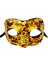Payetli Venedik Balo Parti Maskesi Altın 1