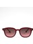 Hayal C7-48 Unisex Güneş Gözlüğü Şeffaf Bordo Çerçeve Bordo Degrade Cam 1