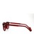 Hayal C7-48 Unisex Güneş Gözlüğü Şeffaf Bordo Çerçeve Bordo Degrade Cam 3