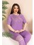 Kadin Eşofman Takımı & Pijama Takımı Taş Detaylı E-05 2