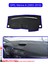 Opel Meriva A (2003-2010) Torpido Koruma Halısı - Mavi Kenar 1