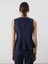 Yeni Sezon Bisiklet Yaka Peplum Jean Bluz - S5P226Z8 4