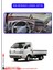 Kia Bongo 2004-2019 Torpido Koruma Halısı - Mavi Kenar 1