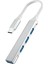 4 In 1 USB 3.0 Hub Yüksek Hızlı Usb3.0 Otg 4 Port USB C Hub Çoğaltıcı Splitter Adaptörü Xiaomi Dizüstü Bilgisayar Macbook Air Pro Type-C Çoklayıcı 1