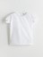 Yeni Sezon Bisiklet Yaka Fiyonk Detayli Kiz Cocuk Crop Bluz - S5L172Z4 1