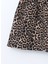 Yeni Sezon Beli Lastikli Leopar Desenli Kiz Cocuk Etek - S5IV77Z4 2