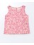 Yeni Sezon Bisiklet Yaka Cicekli Kiz Cocuk Crop Bluz - S5M288Z4 1