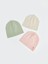 Yeni Sezon Basic Pamuklu Kiz Bebek Bere 3'lu - S56422Z1 1
