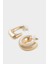 Kadın 2'li Gold Küpe F1401AXNS 3