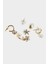 Kadın 6'lı Gold Küpe F1268AXNS 2