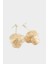 Kadın Çiçekli Gold Küpe F0892AXNS 3