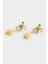 Kadın Üzüm ve Limonlu 2'li Küpe F0873AXNS 3