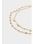 Kadın 2'li Gold Kolye F5047AXNS 2
