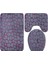 3 Tane Banyo Bath Mat Seti Yumuşak Siz 3pc. Banyo Halısı Emici Duş Carpets (Yurt Dışından) 1