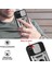iPhone 7 / 8 / iPhone Se 2020 Ince Kaydırmalı Kamera Kapaklı ve Halka Tutucu Standlı Sağlam Zırh Koruma Çantası Gümüş (Yurt Dışından) 5