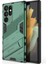 Samsung Galaxy S22 Ultra 5g Için Sert Pc Tpu Hibrit Düşme Önleyici Stand Telefon Kılıfı - Yeşil (Yurt Dışından) 3