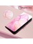 8 5g / V13 5g / Narzo 30 5g Için Mermer Desenli Pu Deri Cüzdan Telefon Kılıfı - Pembe (Yurt Dışından) 3