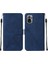 Redmi Note 10S / Note 10 4g Için Kabartmalı Pu Deri Stand Cüzdan Telefon Kılıfı - Siyah (Yurt Dışından) 1