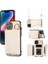 IPHONE14 Için Kart Tutucu Cep Telefonu Kapağı Omuz Askılı Siyah ile Deri Telefon Kasası (Yurt Dışından) 1