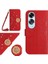 Kart Yuvası Standı Ayçiçeği ile Oppo A60 4g Stand Koruyucu Kılıf (Yurt Dışından) 1