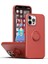 Apple iPhone 14 Pro Için Ince Silikon Yüzük Stand Telefon Kılıfı - Yeşil (Yurt Dışından) 1