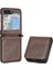 Samsung Galaxy Z Flip5 Pu Deri Kart Tutucu Bilek Kayışı Için Filp Durumda (Yurt Dışından) 5