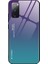 Galaxy S20 Fe / S20 Fan Edition / S20 Fe 5g / S20 Fan Edition 5g Için Gradyan Renkli Temperli Cam + Tpu Telefon Kılıfı (Yurt Dışından) 1