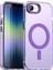 iPhone 16E Kılıfı Için Magsafe Anti Drop Hibrit Telefon Arka Kapağı ile Uyumlu-Mor (Yurt Dışından) 2