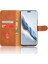 Honor Magic6 Pro 5g Cilt Dokunuşu Deri Kasa Cüzdan Folio Flip Telefon Kapağı (Yurt Dışından) 3