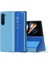 Samsung Galaxy Z Fold5 5g Elektrapılaşma Deri Telefon Kapağı Stand ile Ayna Yüzey Telefon Kılıfı (Yurt Dışından) 1