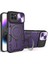 Itel S23 Için Çift Katmanlı Telefon Kılıfı, Slayt Kamera Kapağı ve Metal Gizli Braket ile Kırmızı (Yurt Dışından) 1