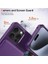 ZM11 iPhone 14 Pro Max Için Stand Kılıf Kart Yuvaları Pu Deri+Tpu Telefon Kapağı-Mor (Yurt Dışından) 5