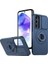 Samsung Galaxy A55 5g Kılıf Manyetik Stand Tpu + Pc Telefon Kapağı, Slayt Lens Kapaklı-Siyahımsı Yeşil (Yurt Dışından) 1