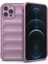 iPhone 12 Pro Için Kaymaz Silikon Telefon Kılıfı - Mor (Yurt Dışından) 2