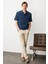 Erkek Polo Yaka T-Shirt Lacivert 5