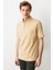 Erkek Polo Yaka T-Shirt Sarı 1