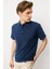 Erkek Polo Yaka T-Shirt Lacivert 1