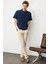 Erkek Polo Yaka T-Shirt Lacivert 2