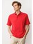 Erkek Polo Yaka T-Shirt Kırmızı 5