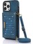 IPhone 13 Pro Max Moda Glitter Cüzdan Kılıf Koruyucu ile Uyumlu (Yurt Dışından) 1