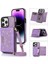 IPhone 15 Pro Max Moda Glitter Cüzdan Kılıf Koruyucu ile Uyumlu (Yurt Dışından) 1